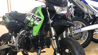 始動動画 KAWASAKI KSR110 STRIKERマフラー17,735Km