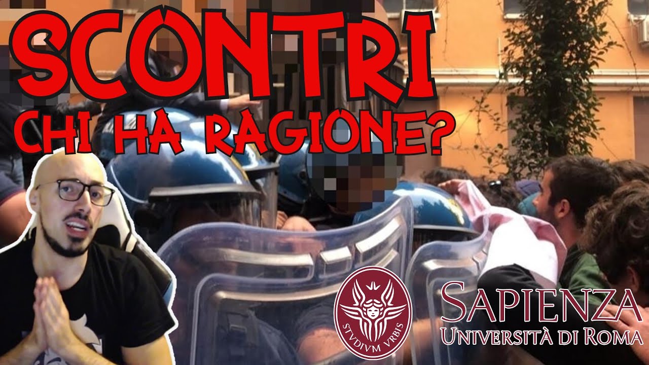 SCONTRI STUDENTI-POLIZIA Alla SAPIENZA, CHI HA RAGIONE? - YouTube