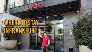 (FRANKFURT VLOG) Best hotel for Frankfurt Marathon - Adina Apartments West End Frankfurt