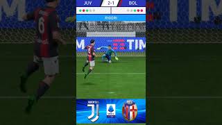 Juventus vs Bologna | SERIE A | Penalty shootout #shorts
