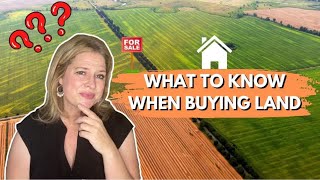 Fairfield CA | What to look for when purchasing land
