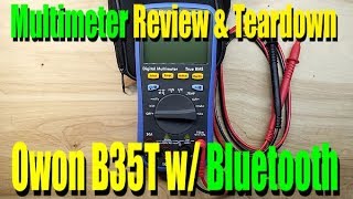 Owon B35T Multimeter Review and Teardown