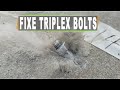 Fixe Triplex Removable Bolts tested