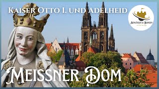 Kaiser Otto I. und Adelheid im Meissner Dom I Hoher Chor - Sakristei I meissen germany