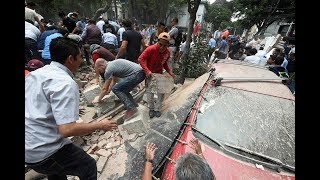 Fuerte terremoto sacudió México, hay más de un centenar de muertos