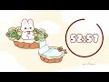 1 hour relax u0026 study with me lofi bunny island timer 1hour 1hourloop lofi relaxing calm