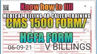 know about CMS 1500 form | HCFA  FORM | MEDICAL BILLING | AR CALLER