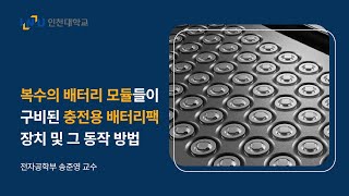 충전 속도와 배터리 효율을 극대화한 배터리팩 시스템 [송준영 교수]