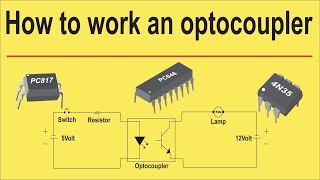 How to work an optocoupler || What is an optocoupler || Type of optocoupler || Optocoupler in bangla