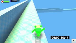 74 Minions Parkour Kogama Ice Slide (World Record 1:25s)