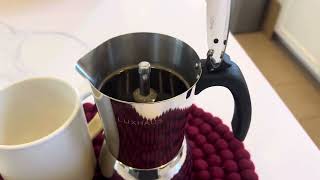 How To Use Luxhaus Stainless Steel Moka Pot