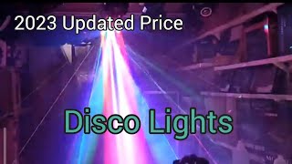 Update:Presyo ng Disco Lights 2023/Saan ito Mabibili