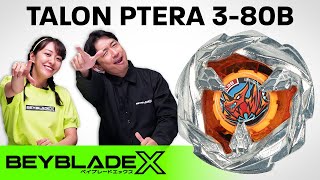 BEYBLADE X | ¡Descubre el nuevo TALON PTERA 3-80B!