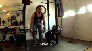 Taylor Vensko Deadlift Training 12 31 13