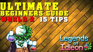 Legends of idleon 15 TIPS for beginners  World 2 |  idleon Free gems, Upgrades, Daily activities