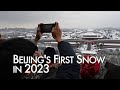 'It feels fresh!' Beijing welcomes first snow in 2023 as heavy snowfall hits northern China