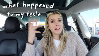 FINALLY telling you what happened to my tesla + joshua tree trip!!