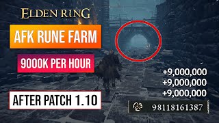 Elden Ring New Rune Glitch | After Patch 1.10! 9,000,000 Runes Per Hour!