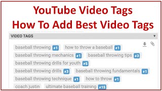 How To See YouTube Video Tags & Add To Your Videos