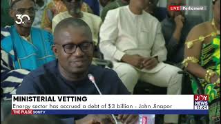 Ministerial Vetting: Parliament vets John Jinapor; Minister-designate for Energy