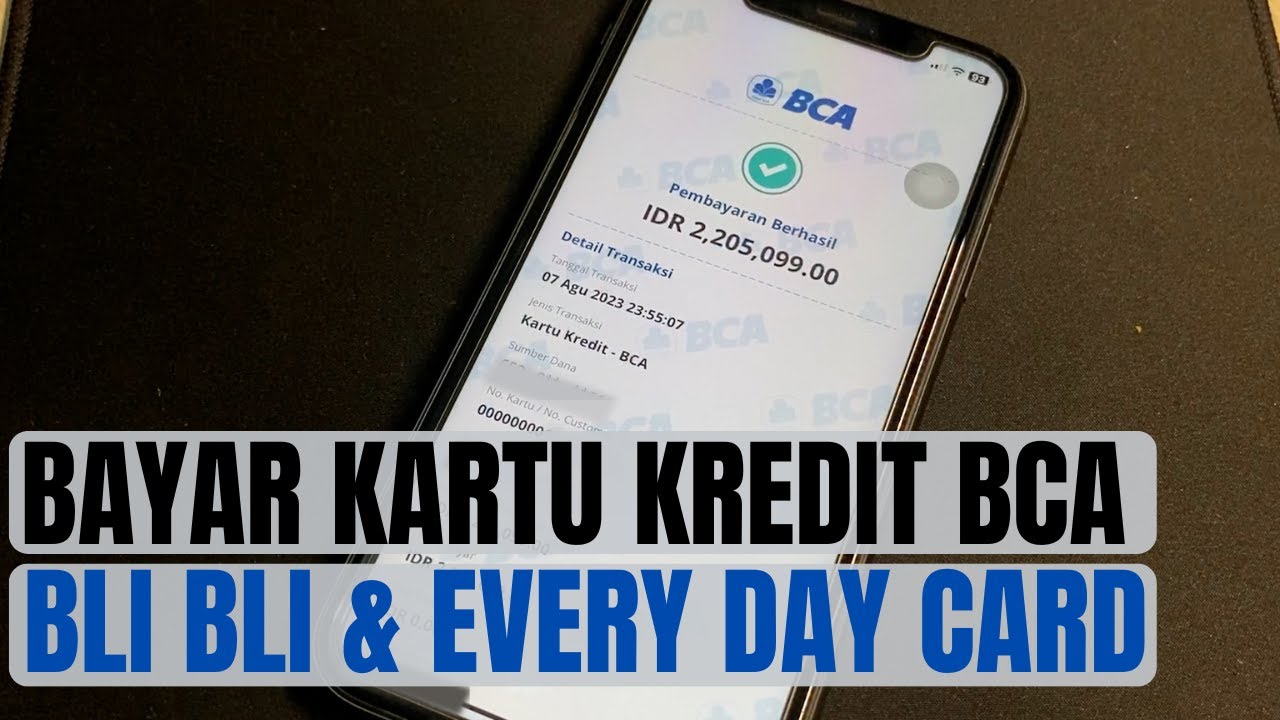 BAYAR KARTU KREDIT BCA !! CUKUP 2 MENIT LANGSUNG BISA BAYAR CC BCA BLI ...