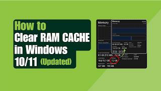 How to Clear RAM Cache on Windows 11 (Boost Speed Instantly!)