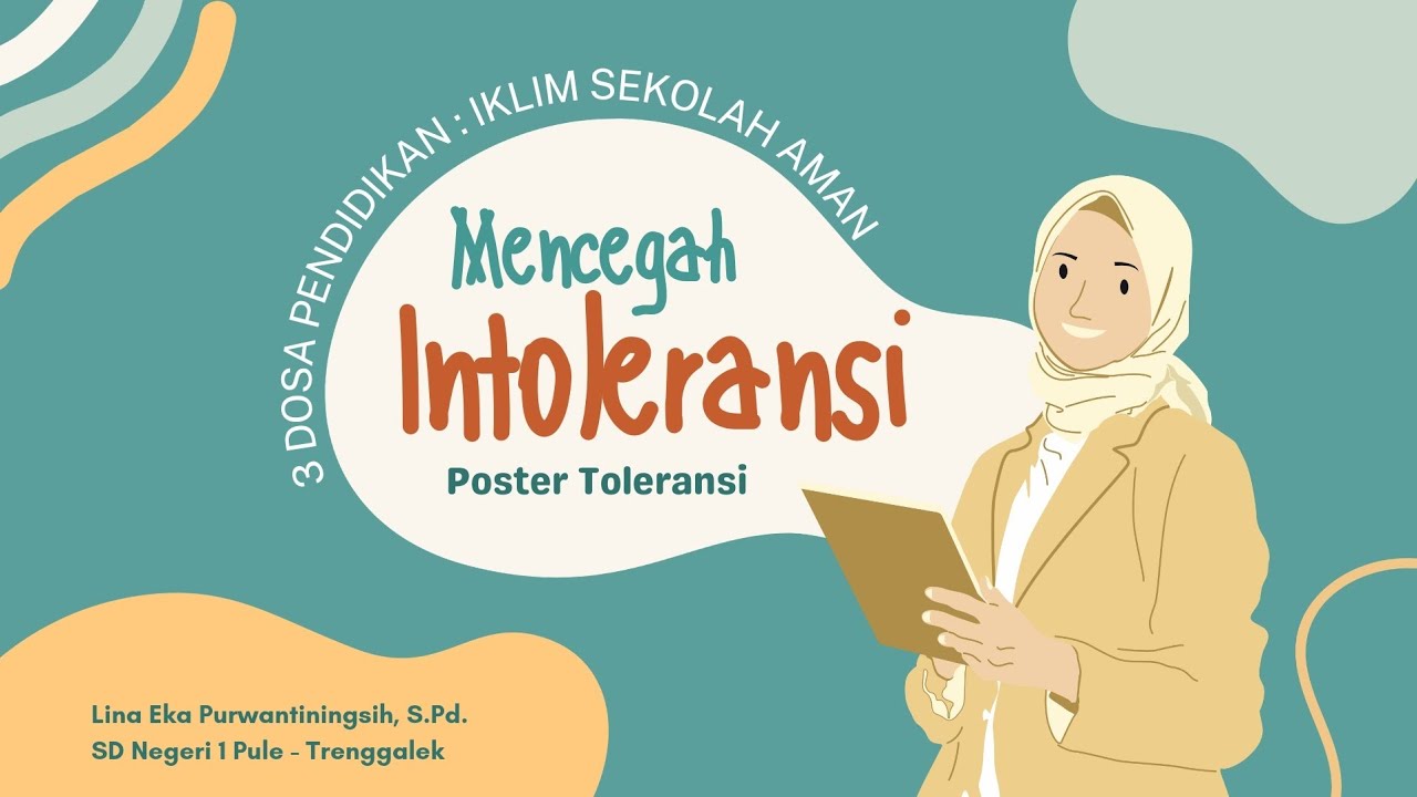 LOLOS VALIDASI | Iklim Sekolah Aman | Mencegah Intoleransi | Poster ...