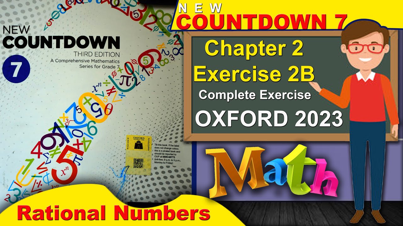 Math Class 7 Chapter 2 Exercise 2b New Countdown 7 Chapter 2 Exercise