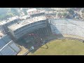 countdown to completion 17 days left for gaddafi stadium s stunning transformation drone footage