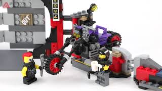 LEGO Ninjago 70640 S.O.G. Headquarters【Lego Speed Build】