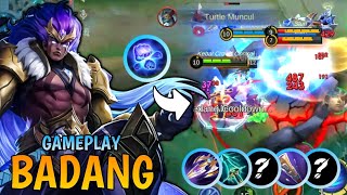 GAMEPLAY BADANG PAKAI ITEM BARU SKY PIERCER❗GAMEPLAY BADANG TERBARU❗BUILD DAN EMBLEM TOP GLOBAL 2024