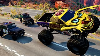 Top 5 Monster Truck Crashes You Wont Believe Happened!