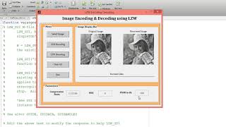MATLAB code of Image Encoding and Decoding with LZW