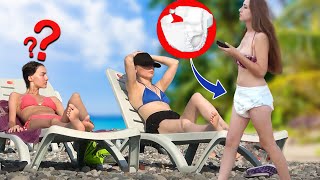 Funny Crazy Girl Prank Compilation On The BEACH 😲 Best of Just For Laughs 🔥