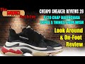 THE SMOOREZ ARCHIVE: Cheapo Sneaker Reviews 28 - $120 Crap Balenciaga Triple S Shoes from WISH :/