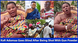 Kofi Adoma Was Shot By Dormaa Hene's Boy, Wife Reveals Every Detail