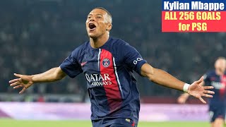 Kylian Mbappe ◉ All 256 Goals for Paris Saint-Germain.