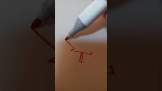 How to draw Canada flag's leaf ! 🇨🇦