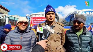 Road safety month observed at Bus stand  Kargil