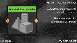 MV Mesh Tools - Render Node
