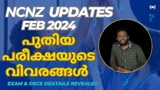 NCNZ reveals details of new EXAM & OSCE. New Zealand Nursing Council latest updates Malayalam Video