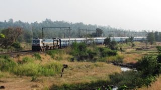 12617 Mangala Lakshadweep SF Express at Scenic Location - Indian Railways !!