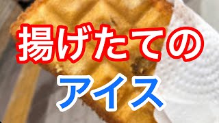 まさか…揚げたてアイスを食べてみた【チョコモナカ】