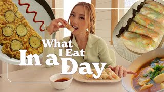What I Eat In A Day (Easy + Healthy Korean Recipes)