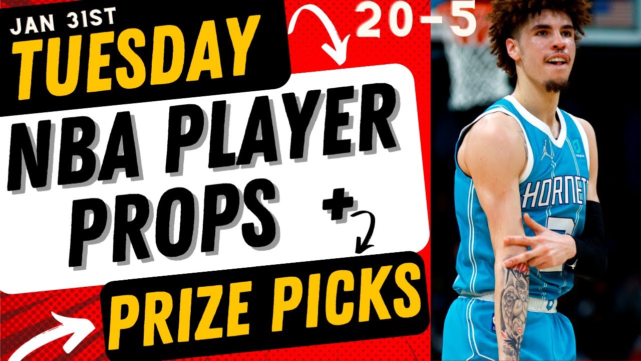 20-5 Run! MY BEST NBA Prop Pick Today 1/31 | NBA Prize Picks Today Jan ...