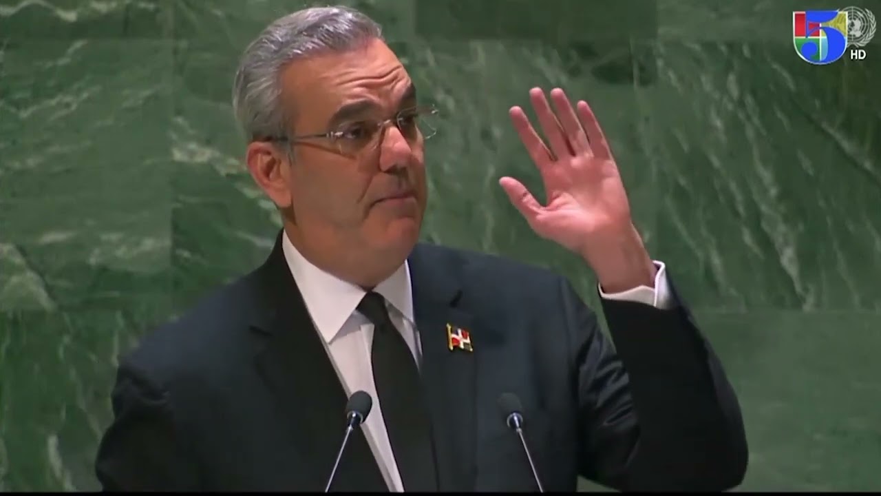 DISCURSO PRESIDENTE LUIS ABINADER LA ONU . - YouTube