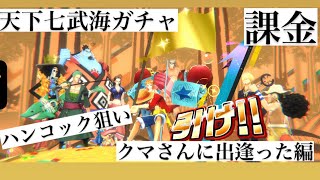 王下七武海ガチャ‼︎ハンコック様ー‼︎