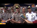 KAPOLRES SIBOLGA TINJAU KESIAPAN PENGAMANAN MUDIK LEBARAN 2018