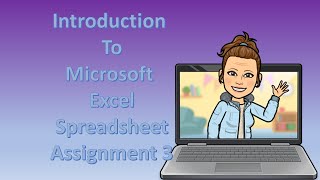 Excel Spreadsheet Assignment #3