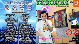 TIME MACHINE RAVE Ep. 973 - One, Two, Three BREAK!!! - LIVE - 90s House \u0026 Techno